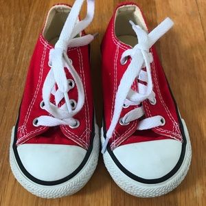 Red Converse Sneakers